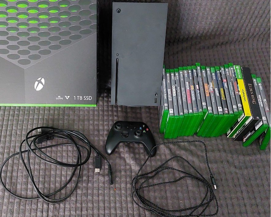 Zdjęcie oferty: XBOX Series X z grami